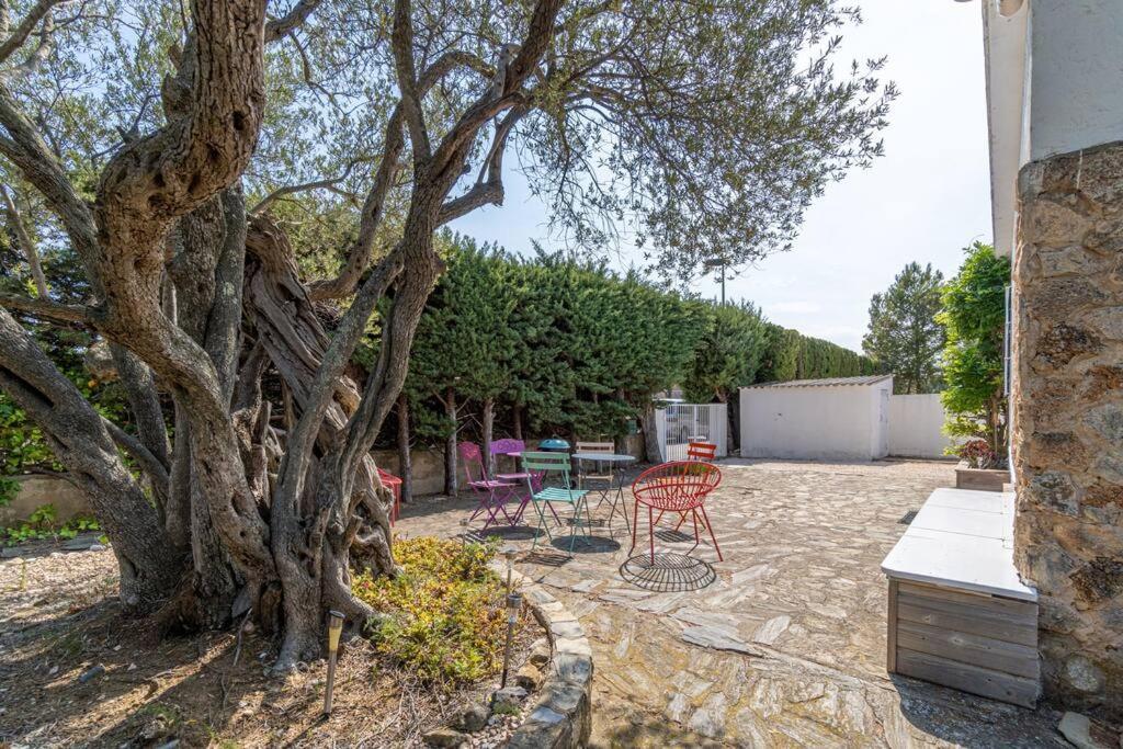 Mb1-House With Big Garden ,Swimming-Pool, & Barbacue In Rosesヴィラ エクステリア 写真